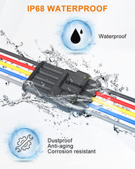 NAOEVO 5 wire female plug for easy, reliable pairing