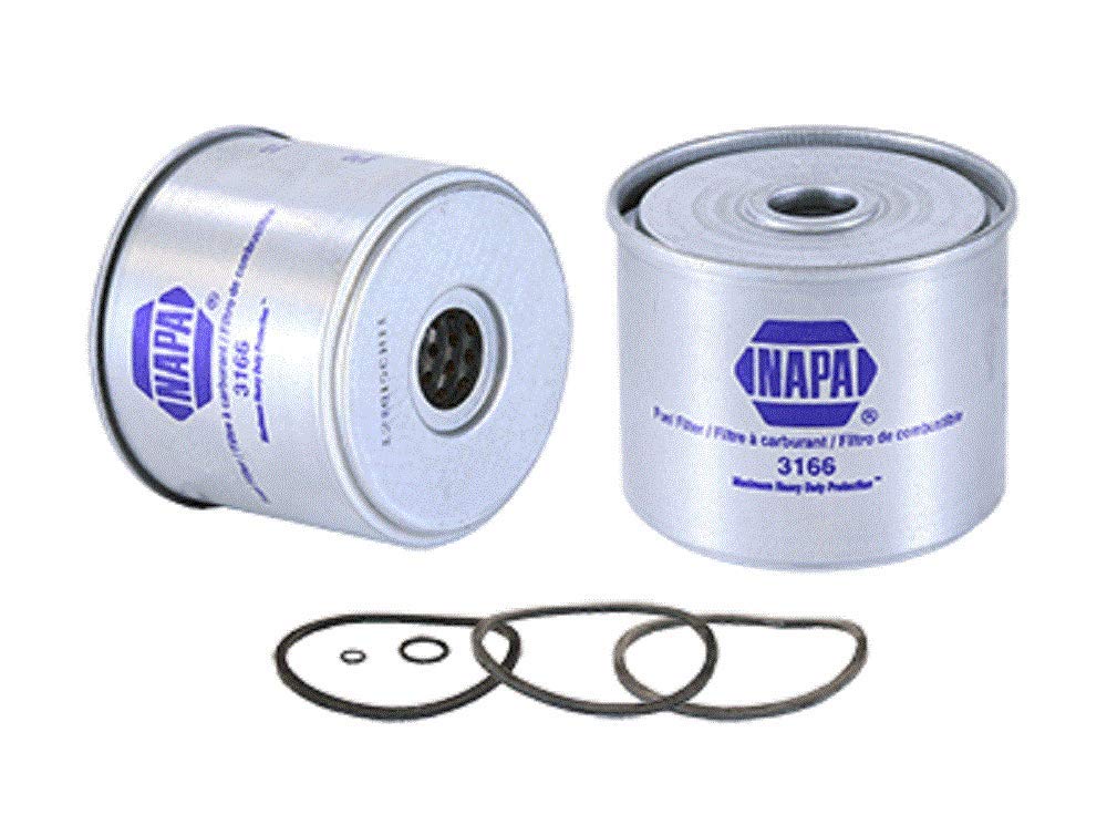 NAPA Gold 3166 – pack shot illustrating versatile fuel filtration solution.