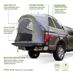 Napier Backroadz color-coded poles aid quick setup and stable shelter