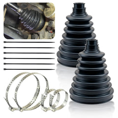 NARATI upgrade 2PC CV Boot Kit front view for easy replacement