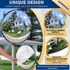 Narremcoy 160-degree wide-view helps reveal hidden spots around corners