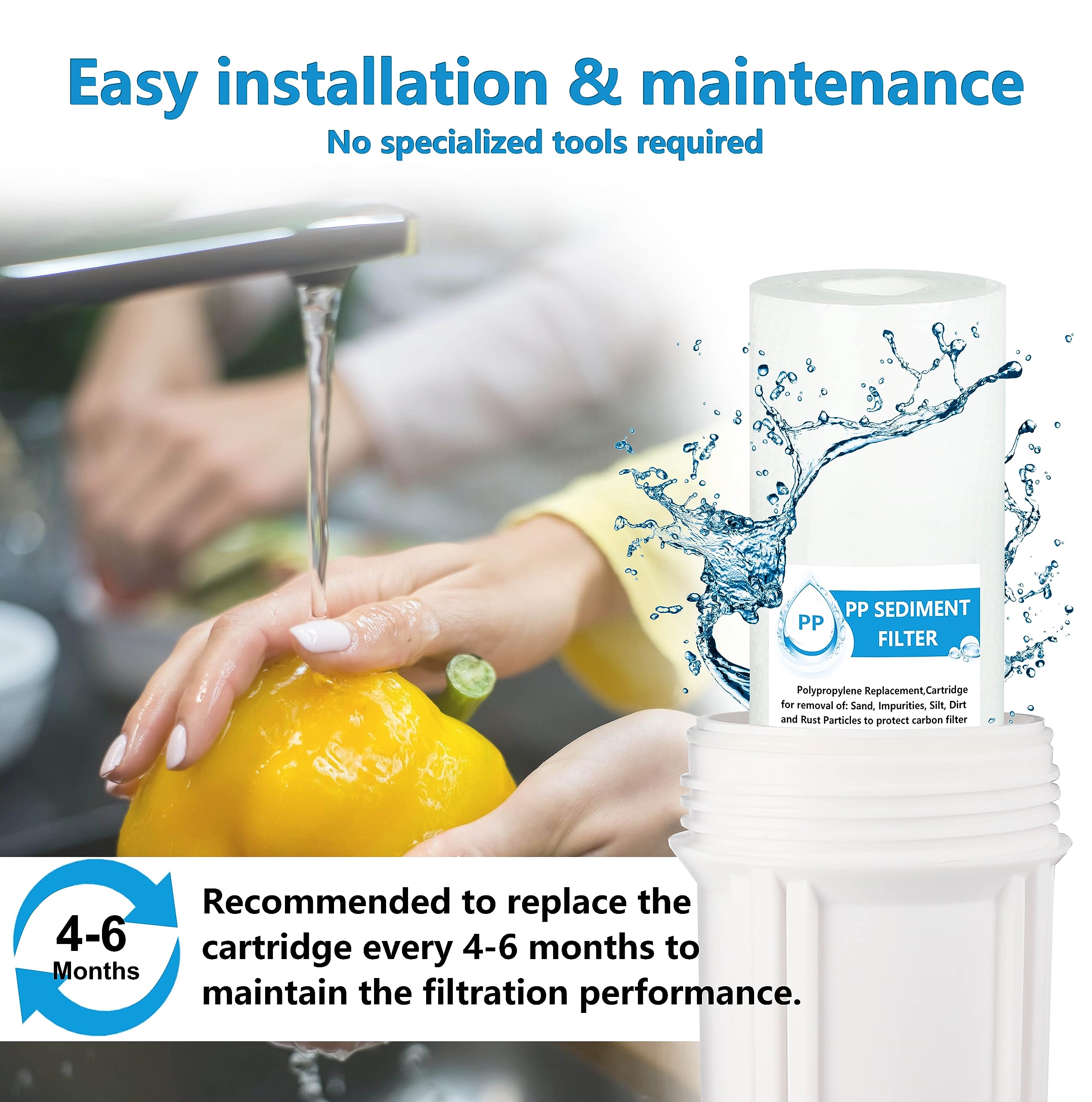 Nasibey external RV cartridge system offers convenient, high-quality filtration