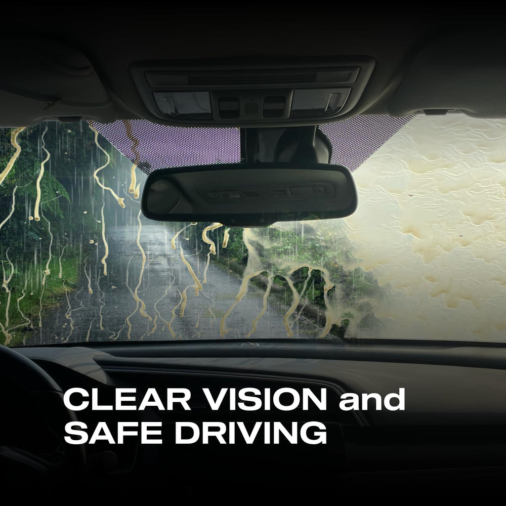 Nasiol GlasShield durable two-year coating provides long-lasting windshield protection.