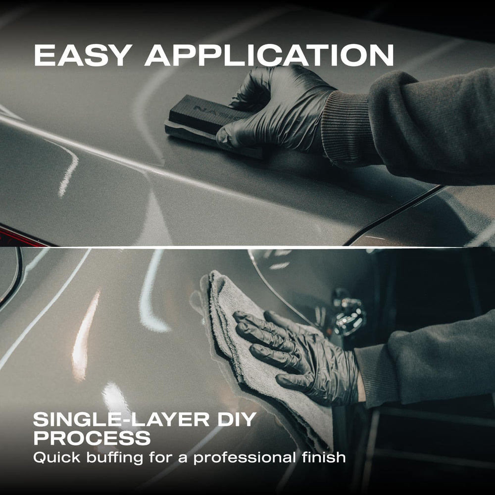 Nasiol ZR53 hydrophobic-water-beading showcases effortless water beading and easier cleaning.