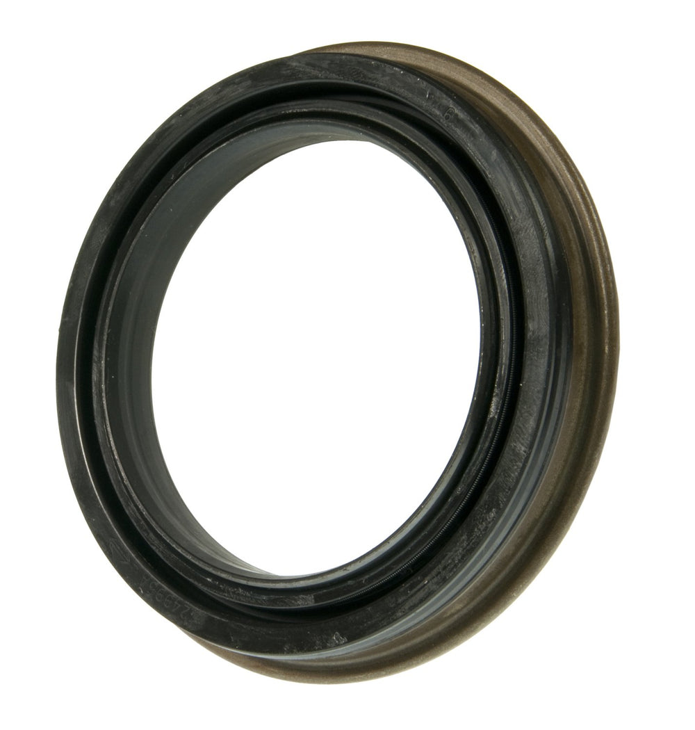 National 710564 wheel seal closeup highlights spring-loaded, multi-lip design for Ram 1500.