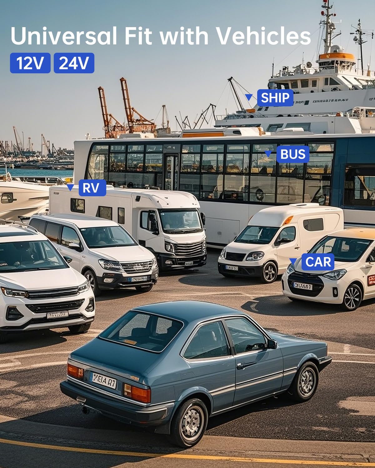 Naubluvo 3.5 m length offers flexible placement in vehicles