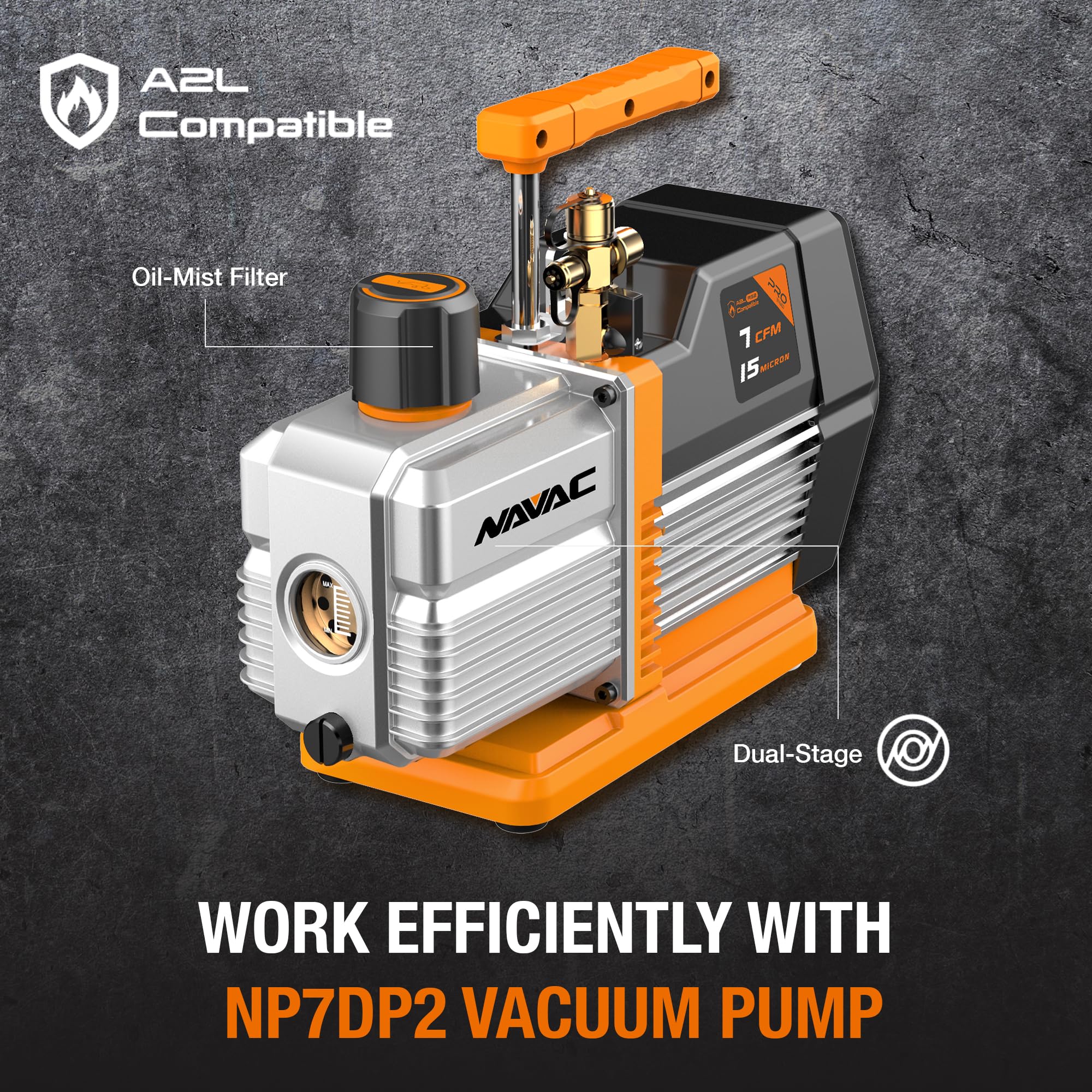 NAVAC NP7DP2 supports A2L refrigerants in modern HVAC service