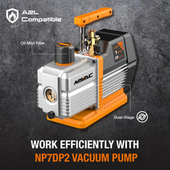 NAVAC NP7DP2 supports A2L refrigerants in modern HVAC service