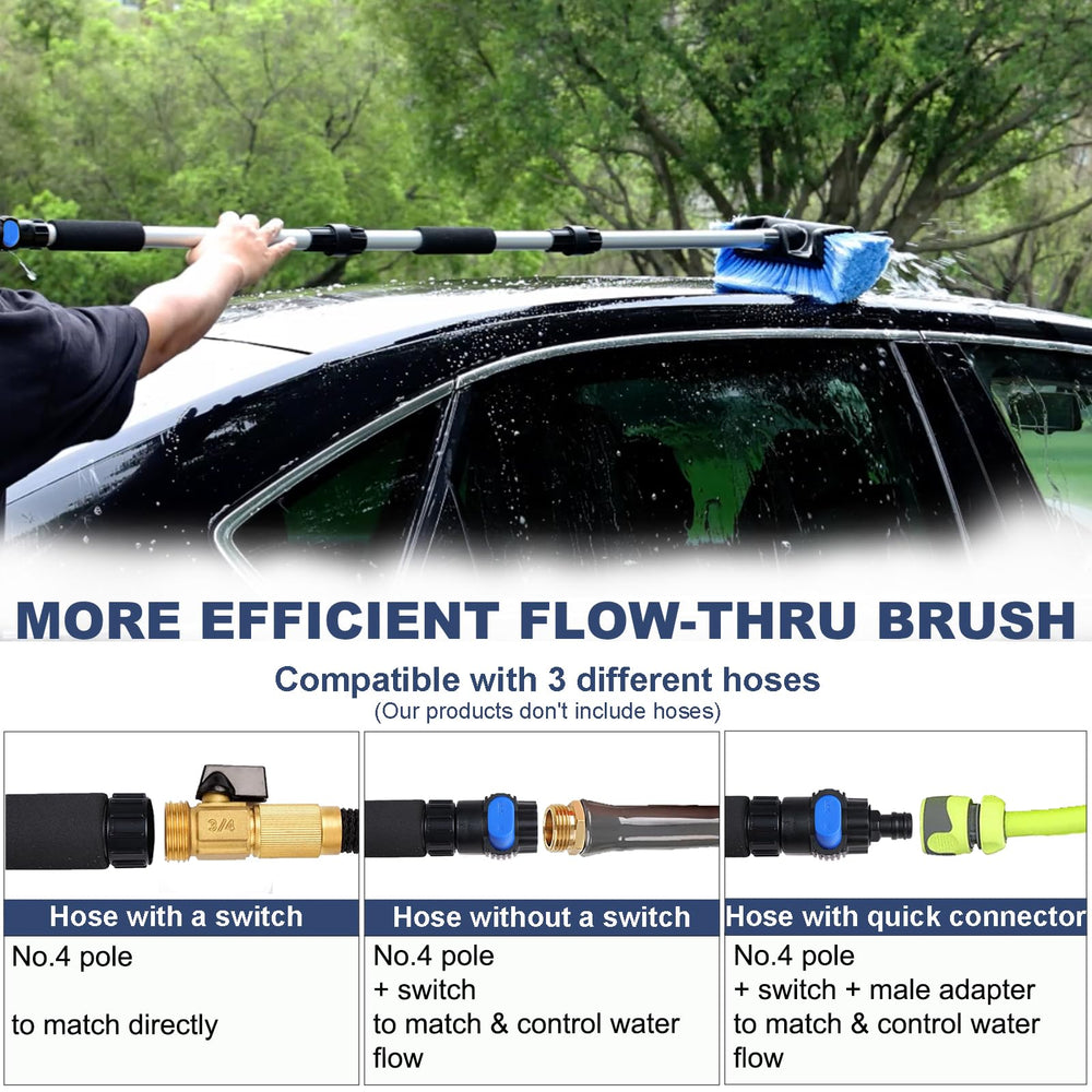 NAVAPAL four-outlet water flow reduces splashes for gentler cleaning.