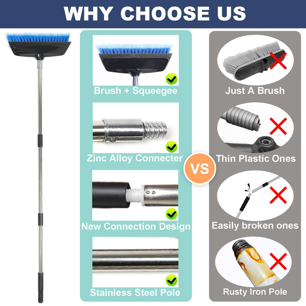 NAVAPAL brush head with soft bristles and rubber bumper to prevent scratches