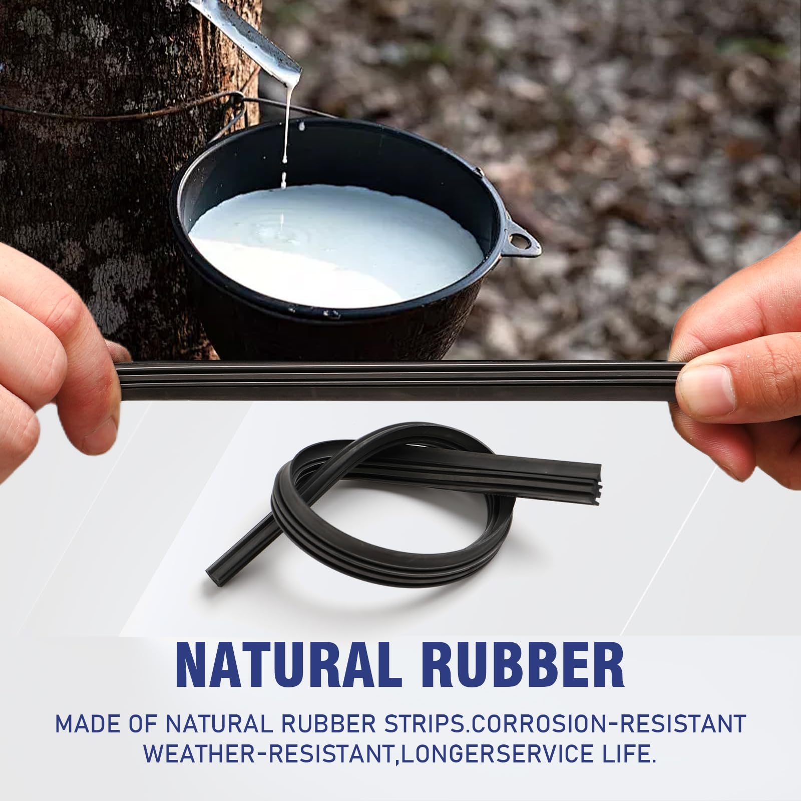 NAVOTY wiper set packaging shows complete OEM-style replacement for CR-V and Leaf