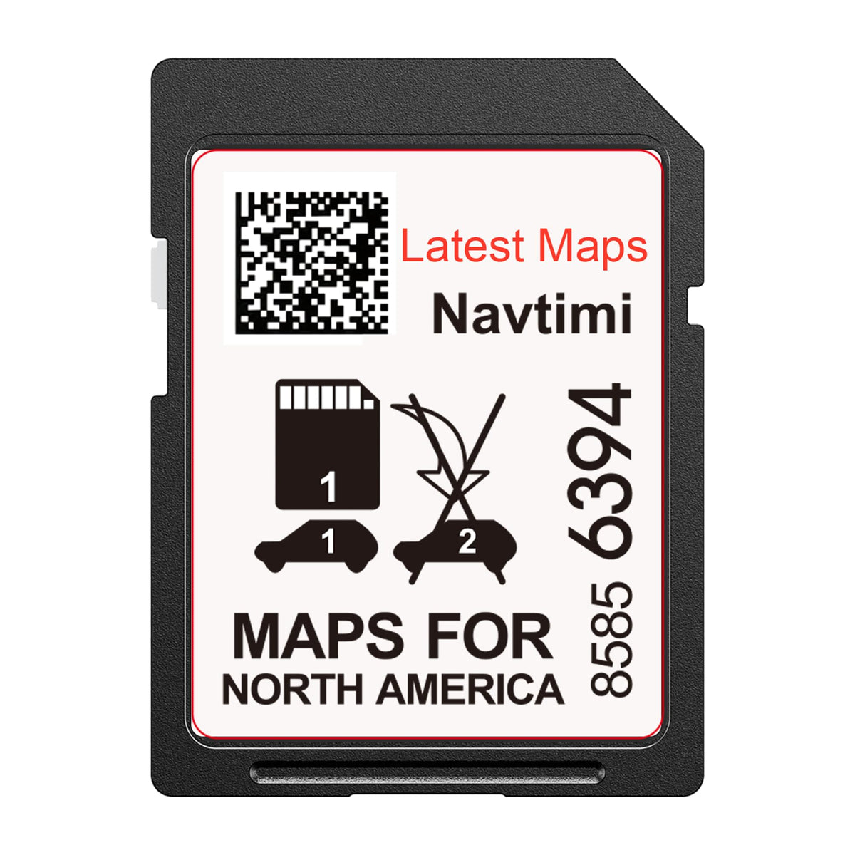 Navtimi 2026 SD card in-dash map update for US-Canada-Mexico coverage and POI boosts