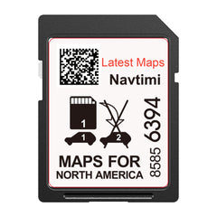 Navtimi 2026 SD card in-dash map update for US-Canada-Mexico coverage and POI boosts