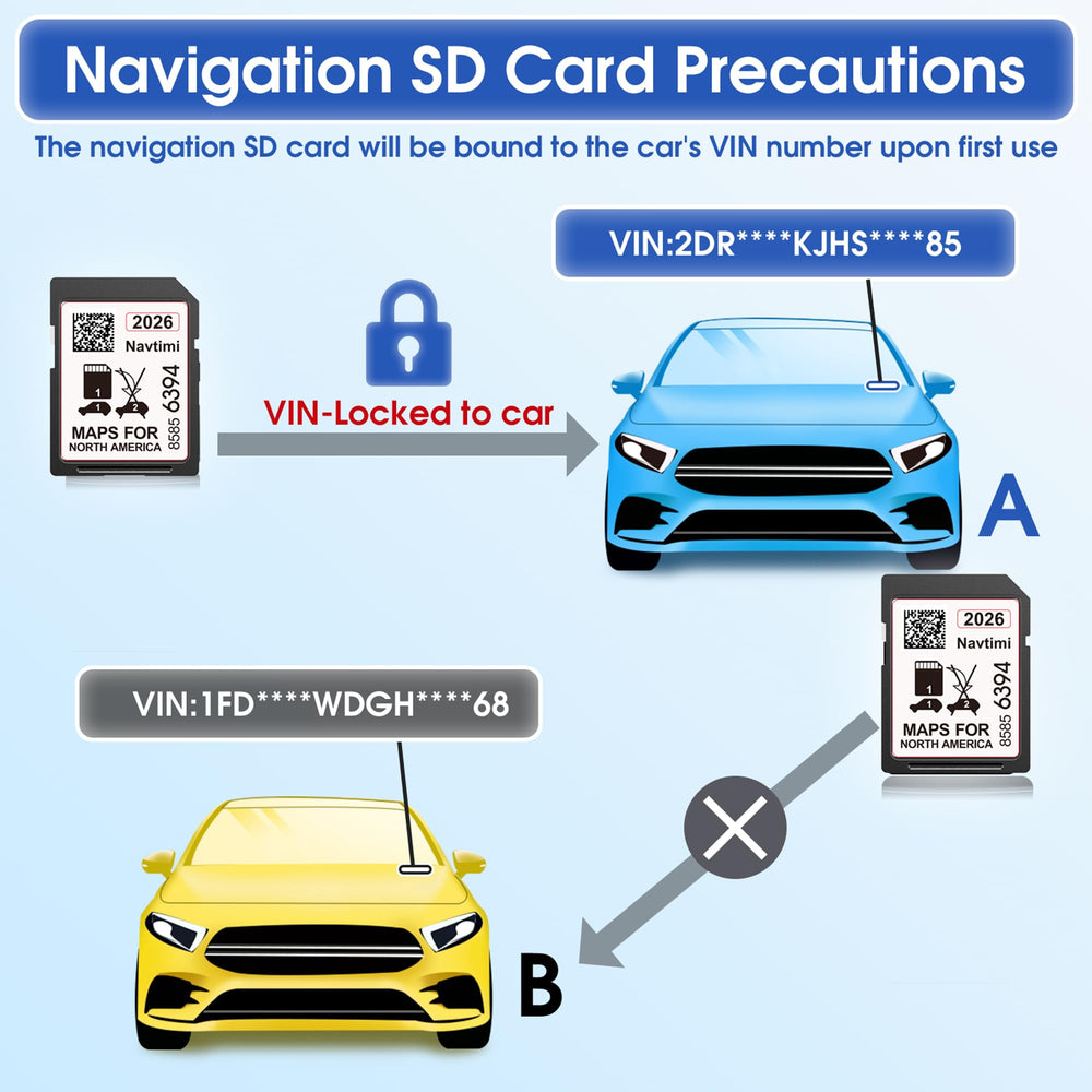 Navtimi Cadillac Escalade SD card supports smoother long-distance trips