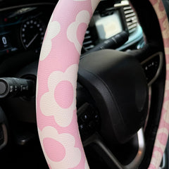Naxizo vintage flowers cover showcases non-slip silicone inner lining for secure grip.