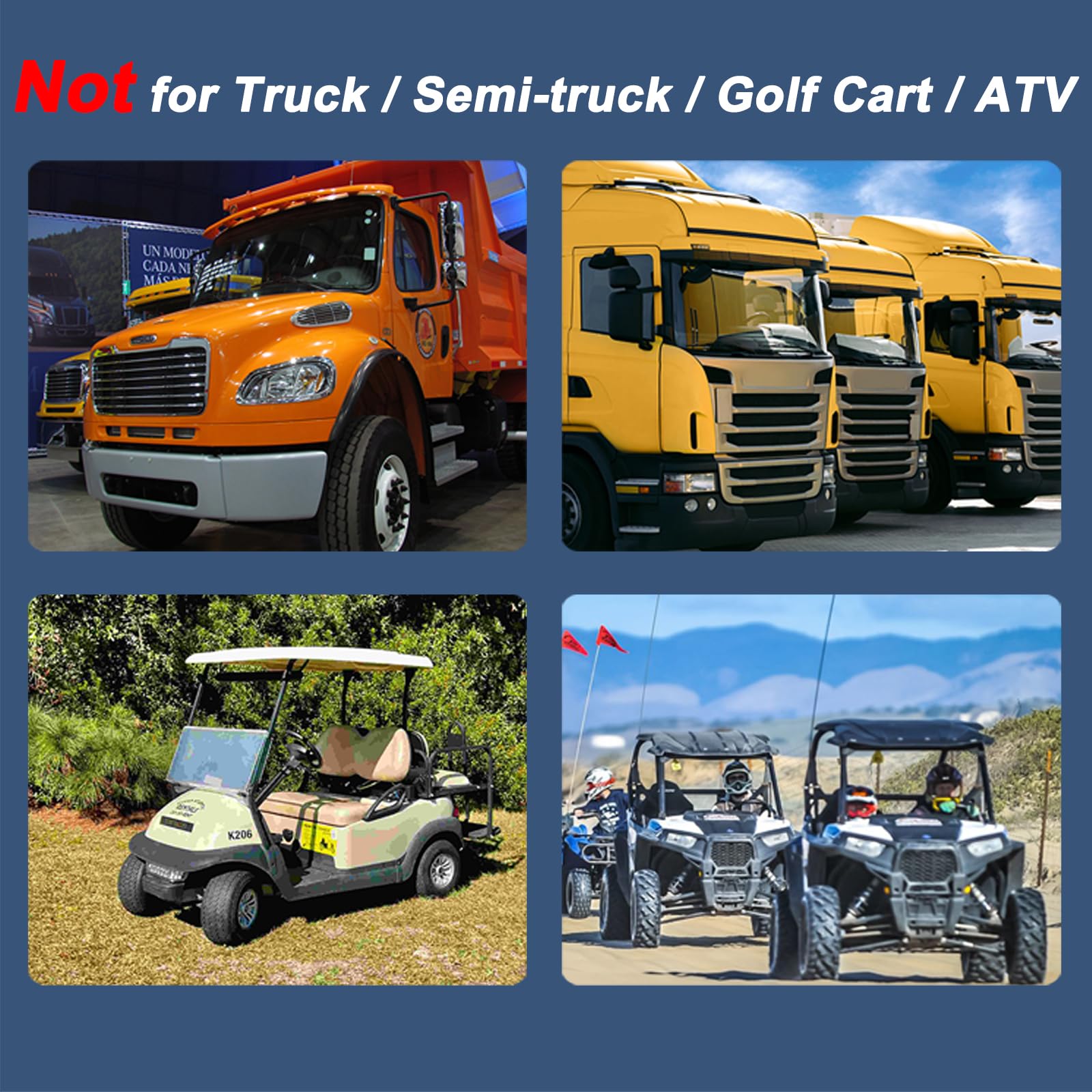 NAZZO Sun Visor Extender strap-fix shows secure mounting on rough roads.