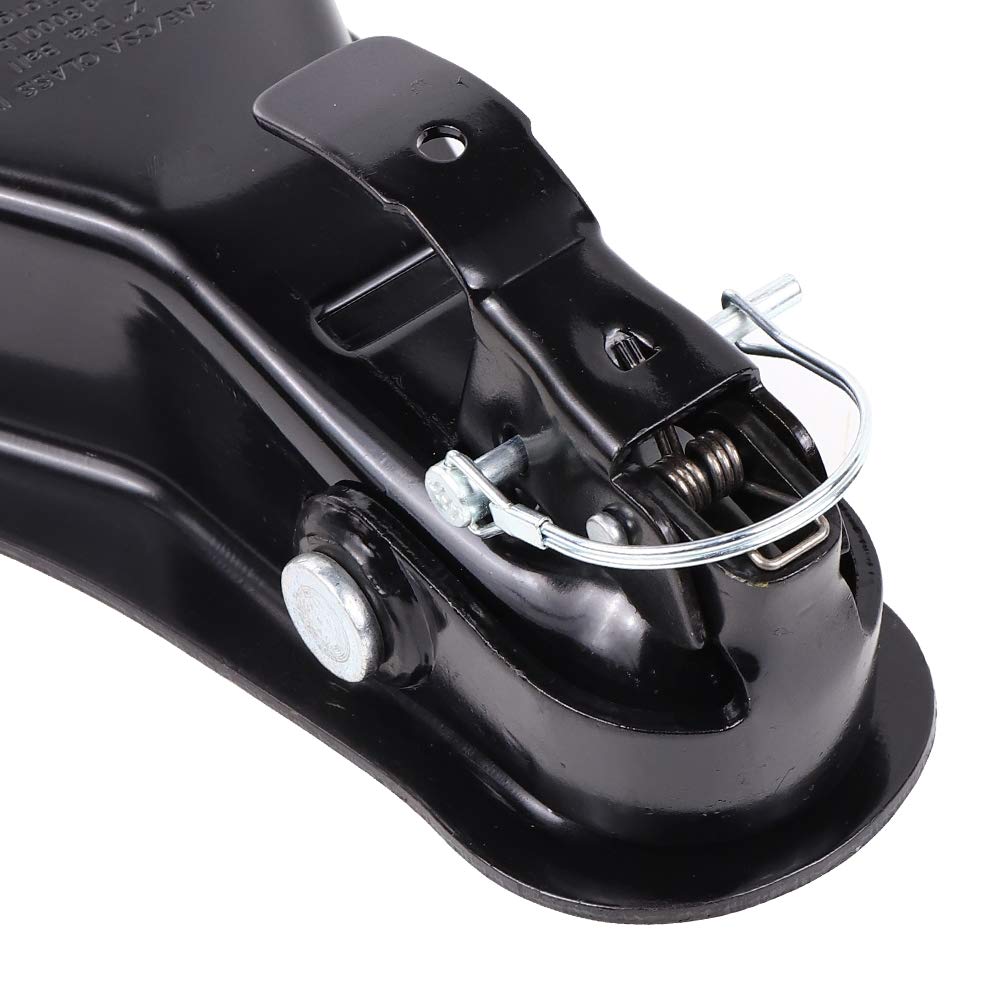 NBJINGYI coupler features holes for safety pin or lock.