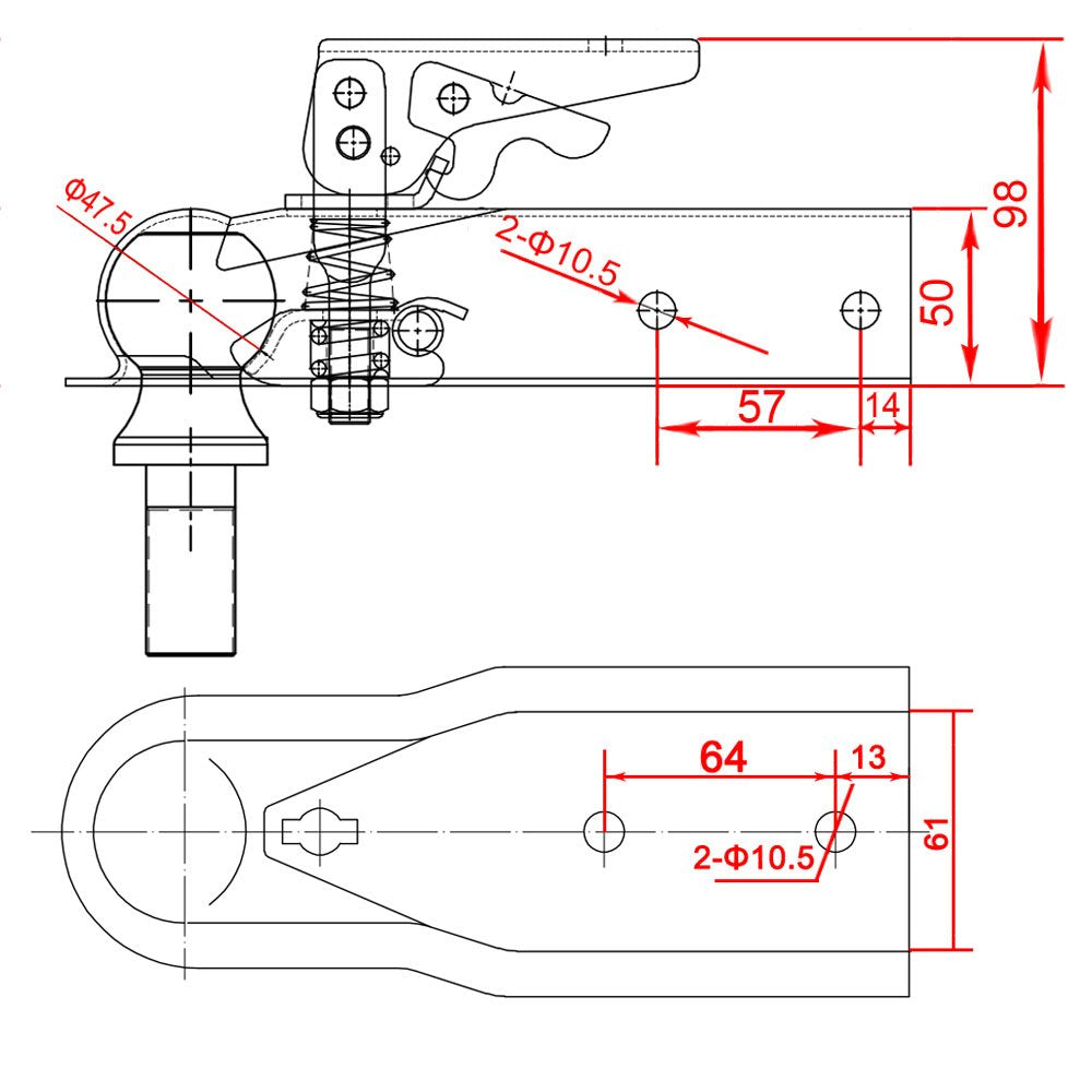 NBJINGYI fits a range of boats, utility, and cargo trailers