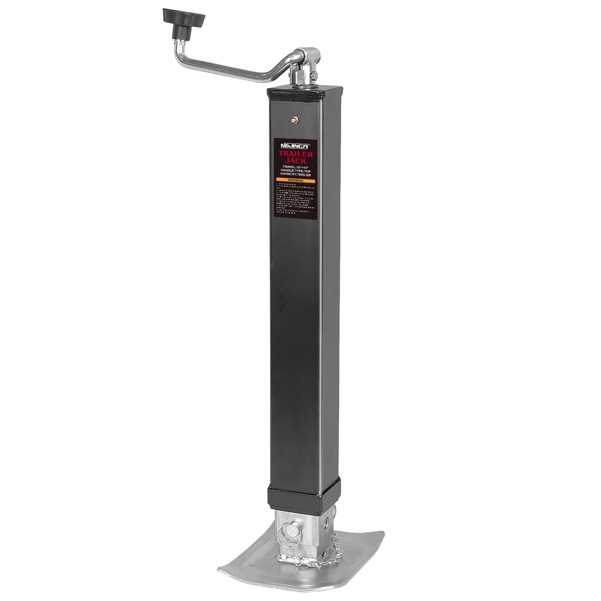 NBJINGYI 8000 lbs trailer jack frame attachment for stable leveling on rugged surfaces