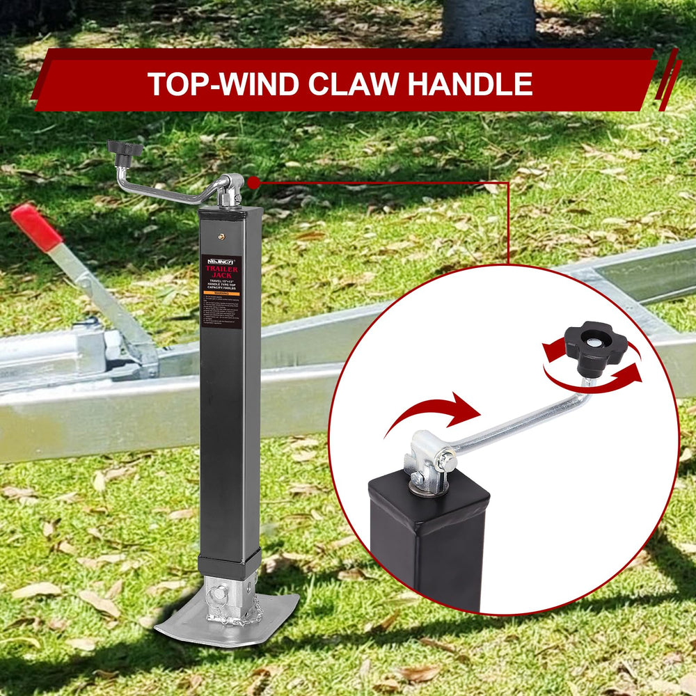 NBJINGYI trailer jack industrial-grade tubing for durable, reliable performance