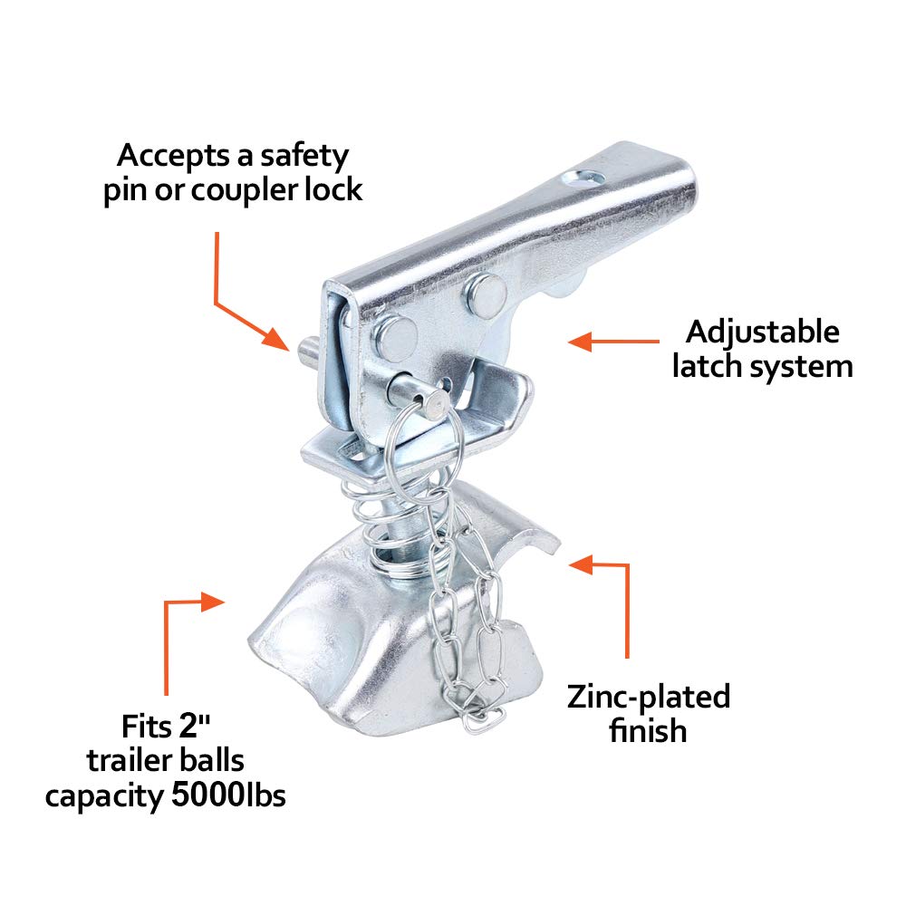 NBJINGYI universal-fit view shows 3-inch channel clearance for versatile replacement.