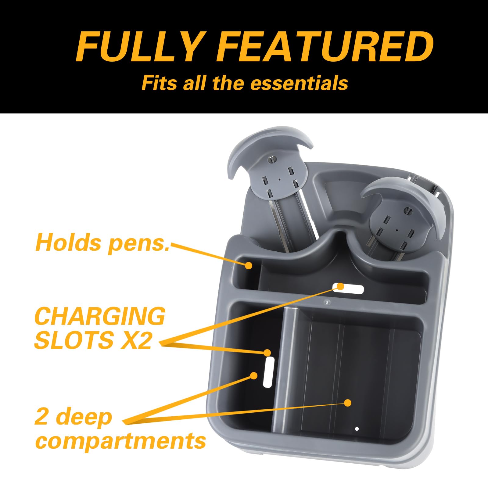 nbnhxnff car console organizer universal fit for most vehicles