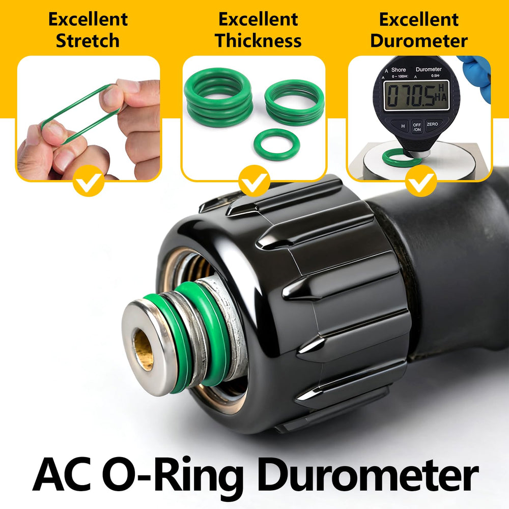 NBRINGO AC line O-rings arranged in a case for easy selection.