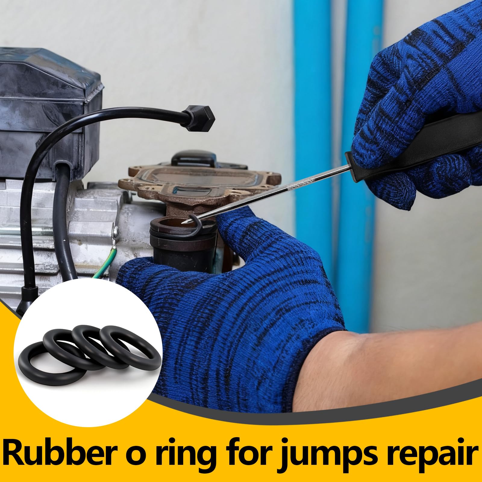 NBRINGO Buna-N 70A material close-up showing durability and temp resistance