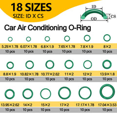 NBRINGO case compartments detailed shows easy access to gaskets and o rings.