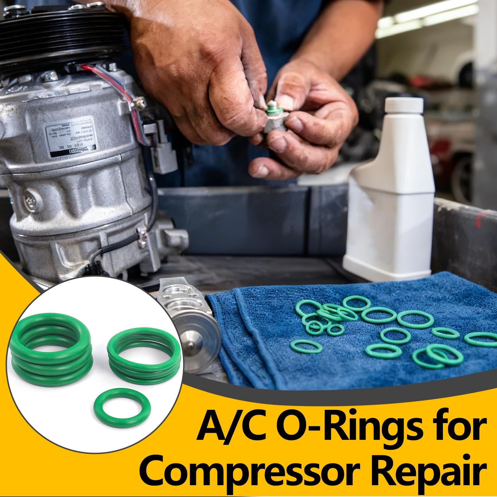 NBRINGO durable thickened metal and rubber seals ensure long-lasting performance.