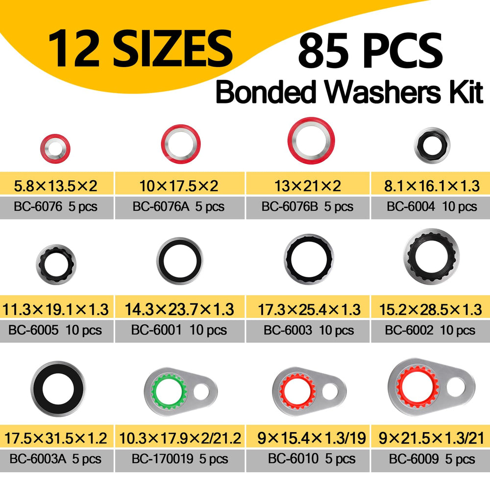 NBRINGO 30 sizes wide range seals ready for maintenance and major repairs.