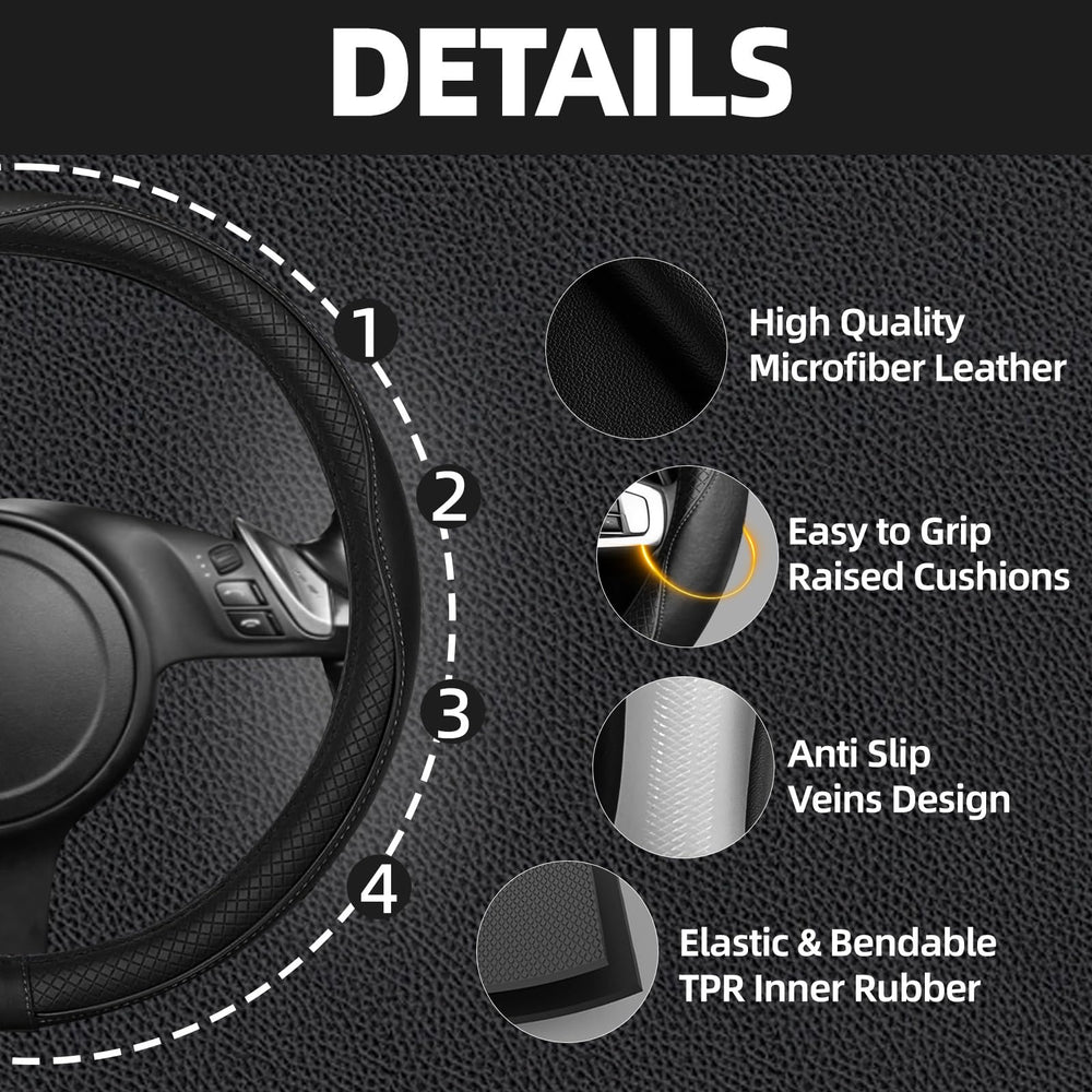 NBTEPEM armrest cover protects surfaces while refreshing the cabin look.