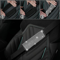 NBTEPEM gear shift cover sparkles to elevate cabin vibe
