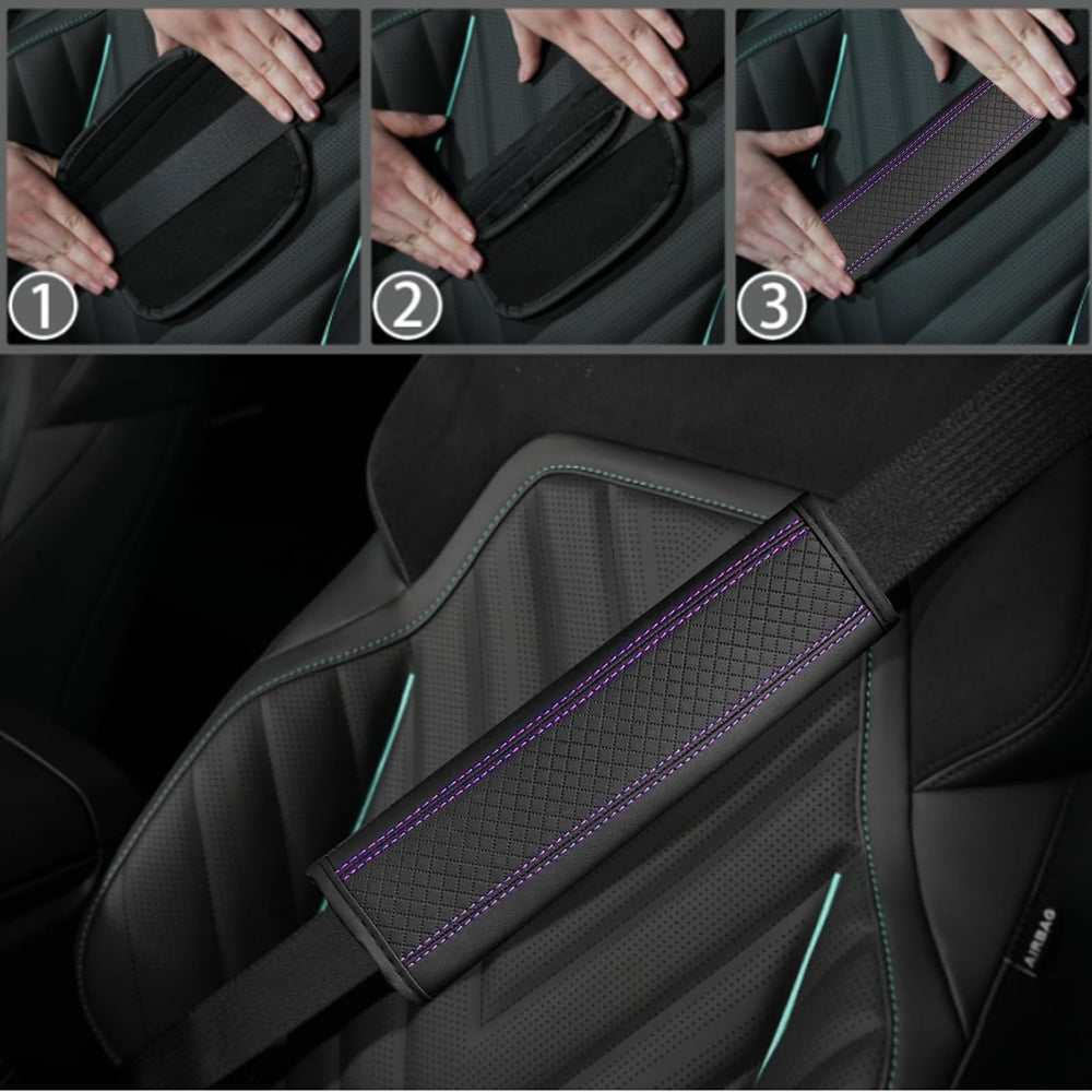 NBTEPEM microfiber leather detail stitching for durable feel