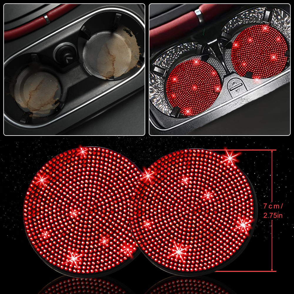 NBTEPEM start button rings in red crystals brighten the ignition area