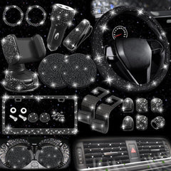 NBTEPEM steering wheel cover bling adds grip and luxury to your daily drive
