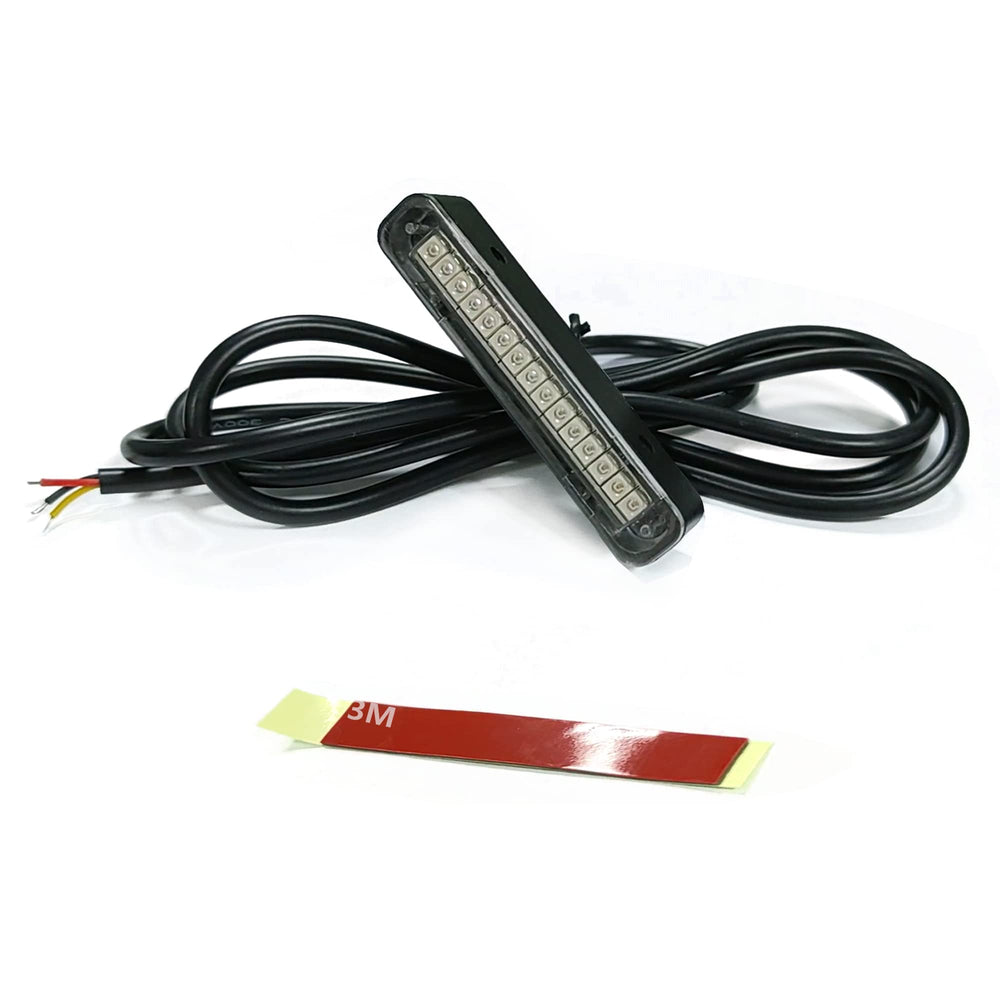 NBWDY 15-LED waterproof license plate light for clear rear visibility