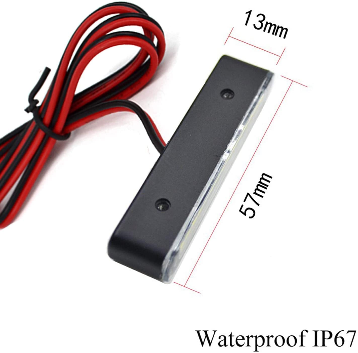 NBWDY side marker light increases road presence during night riding.