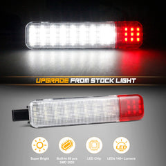 NDRUSH door panel light emphasizes warning visibility for safer night driving