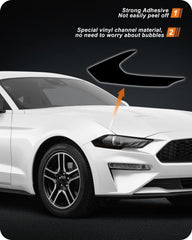 NDRUSH precut headlight tint overlays designed for simple fitting
