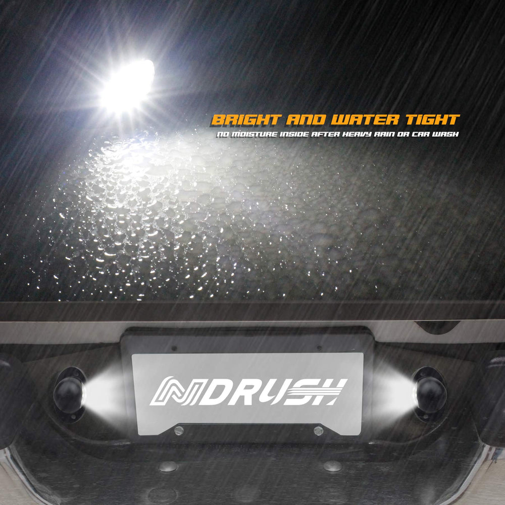 NDRUSH plug-and-play installation with integrated harness simplifies setup.