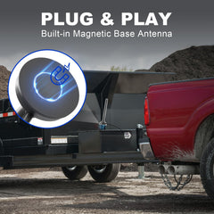Color-coded 3-wire/4-wire system simplifies wiring and universal compatibility.