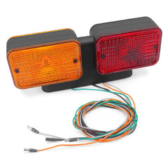 NeaLia right rear tail light on a John Deere 1025R for improved dusk visibility.