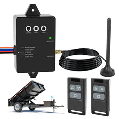 NeaLia wireless dump trailer remote antenna enabling quick setup and reliable range.