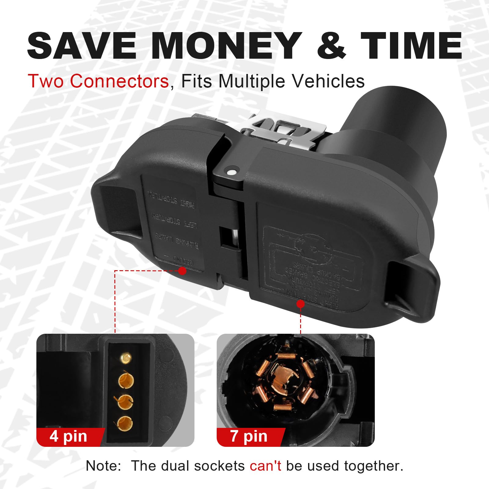 NeaLia Premium 4-pin flat adapter for versatile wiring