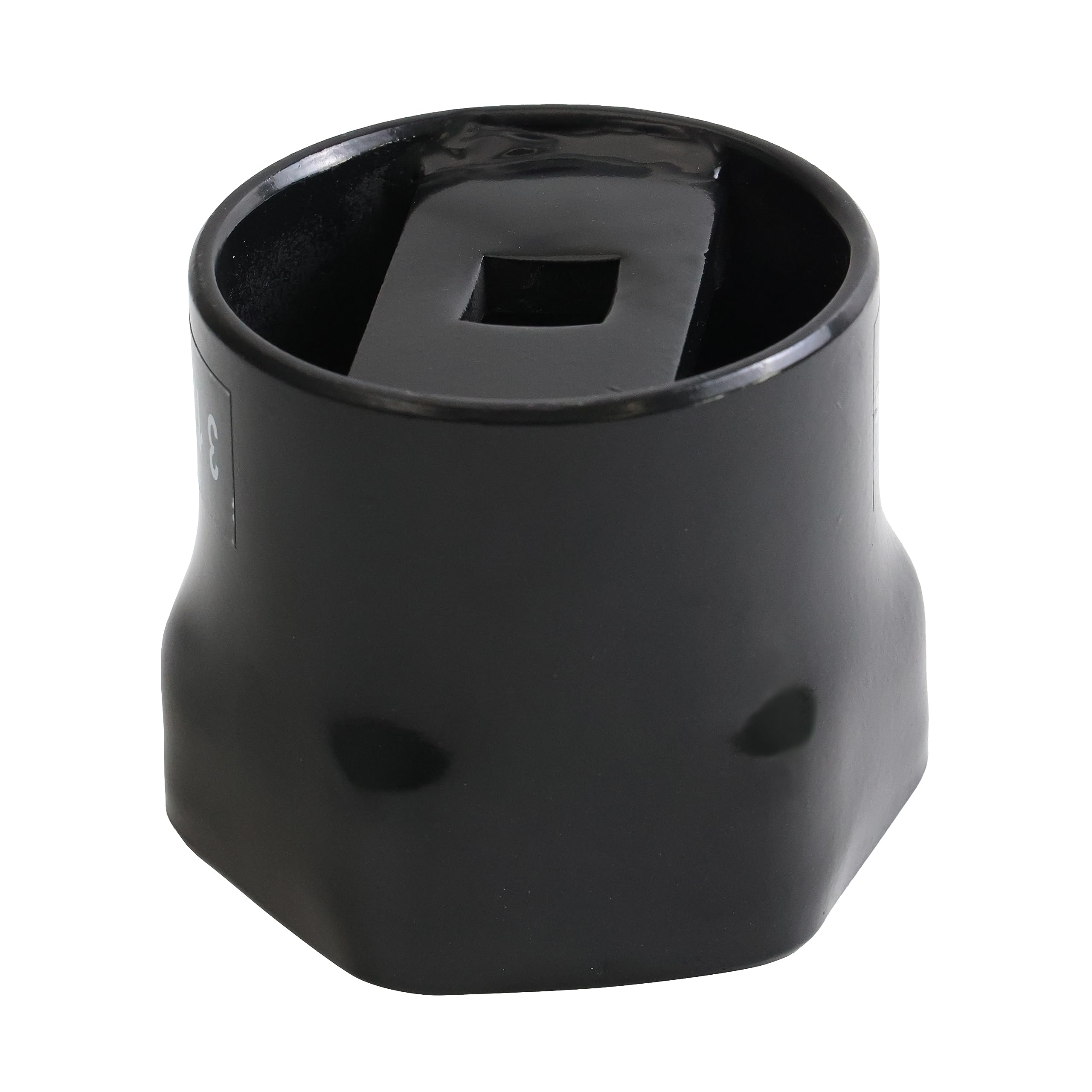 nebnickers 3-1/4 inch truck axle socket close-up shows rugged steel for durability.
