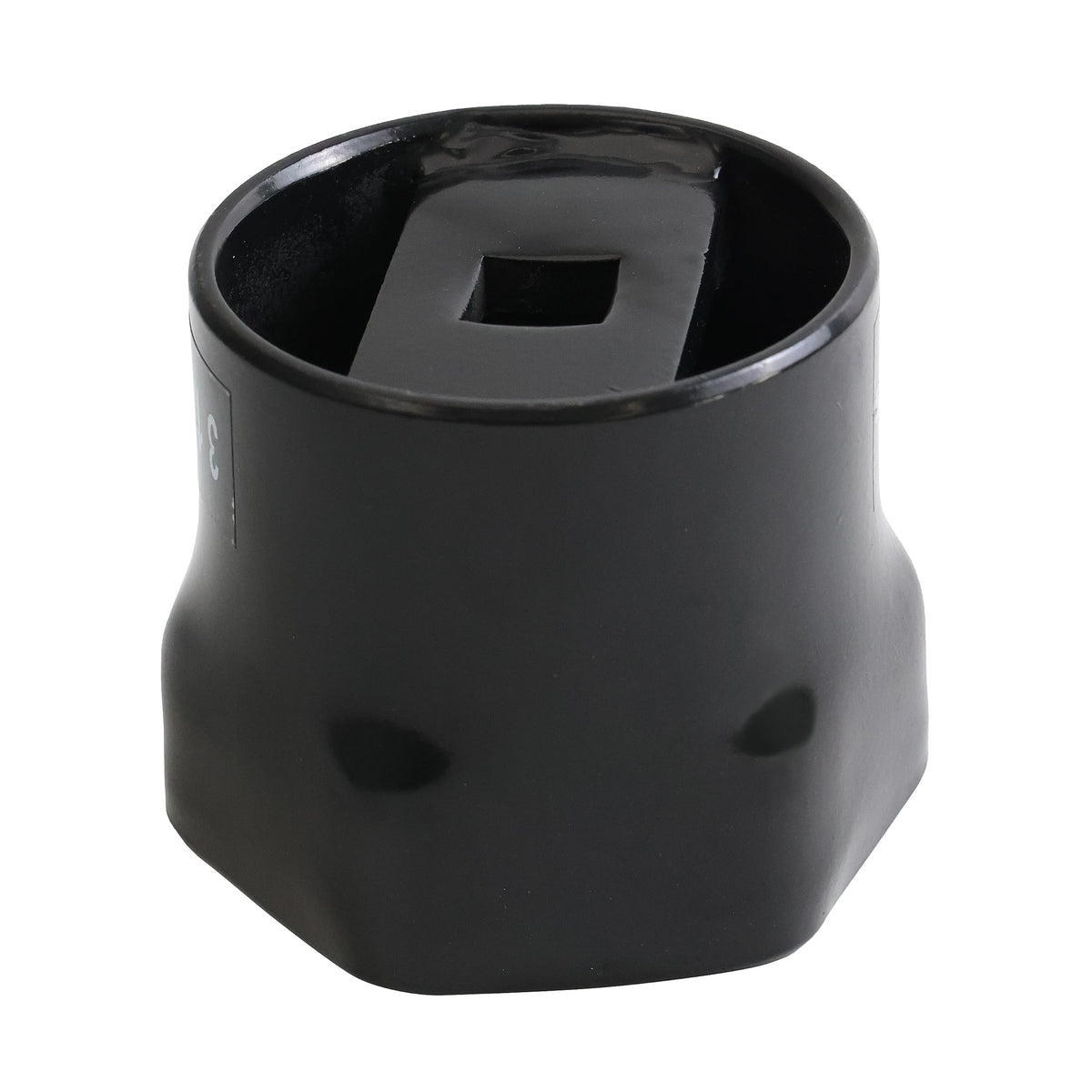 nebnickers 3-1/4 inch truck axle socket close-up shows rugged steel for durability.
