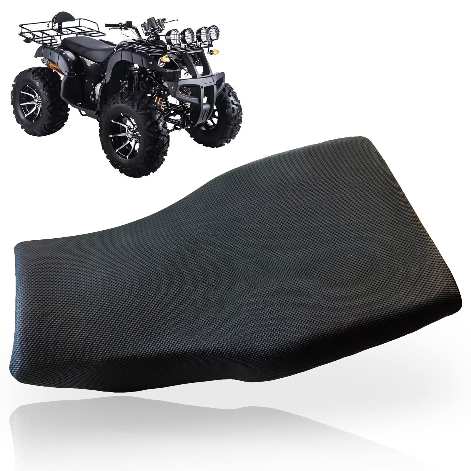 Necaces foam seat side view highlighting thick padding