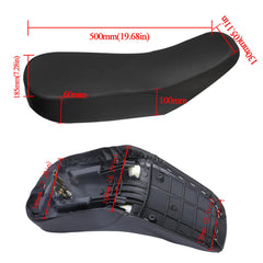 Necaces seat designed for 50cc–110cc ATVs like Sunl and Taotao.