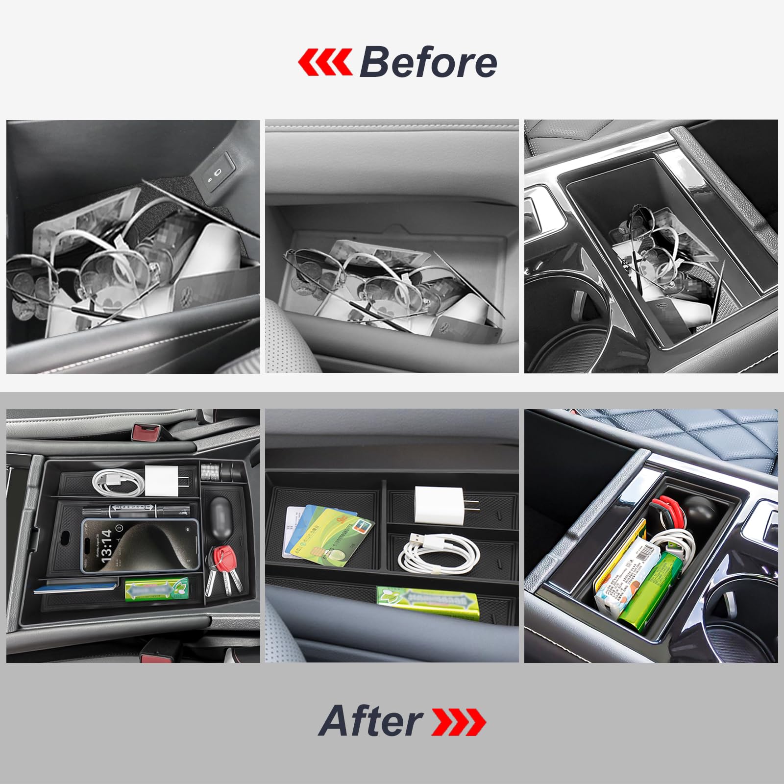 Neepiar center console divider-inside offers a sturdy, organized interior.